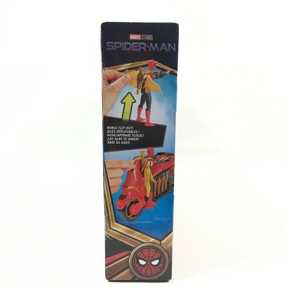 Spider-Man Jet Web Cycle And Figure 3 Piece Set - Picture 8 of 11